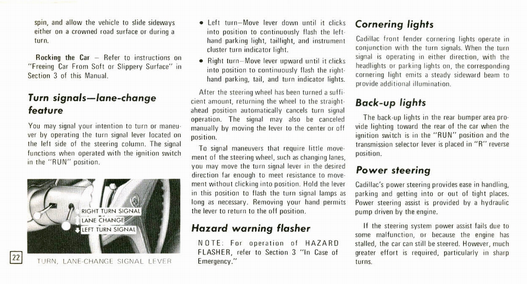 1973 Cadillac Owners Manual Page 84